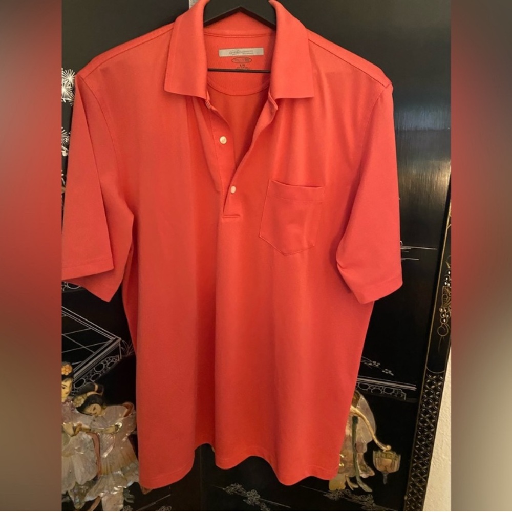 Greg Norman Collection Mens Polo Shirt L